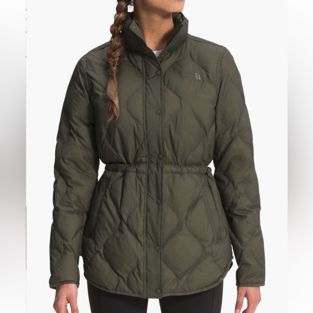 The North Face Women's Dark Green Puffer Jacket